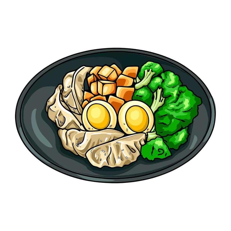 BEST LUNCH MENU vector