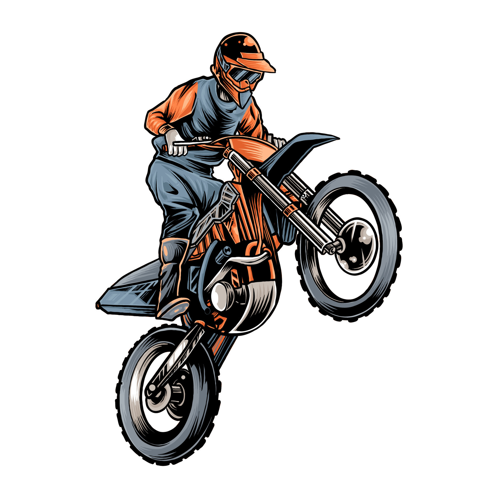 Trilha de Moto imagem vetorial de funwayillustration© 59568899