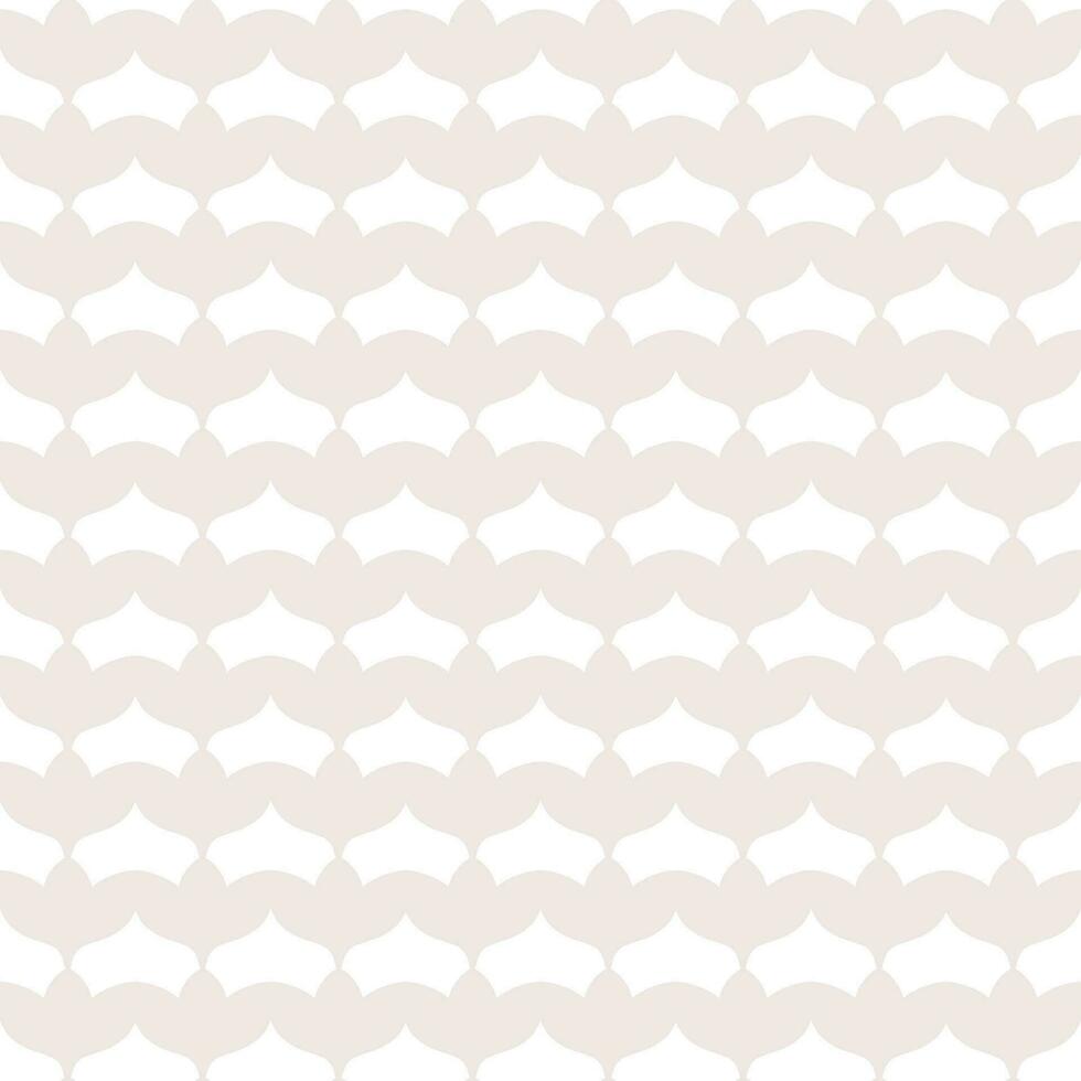 Simple abstract texture in retro style. Vintage monochrome seamless pattern. Vector background with simple repeated shapes