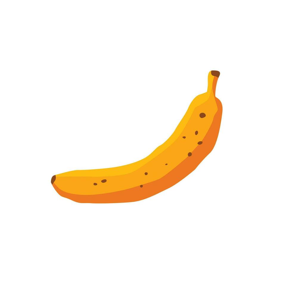 Banana fruit cartoon vector illustration
