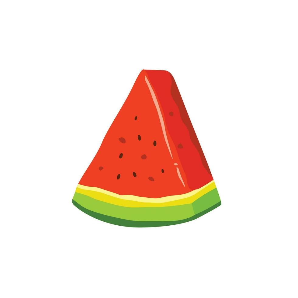 Watermelon fruit cartoon vector illustration