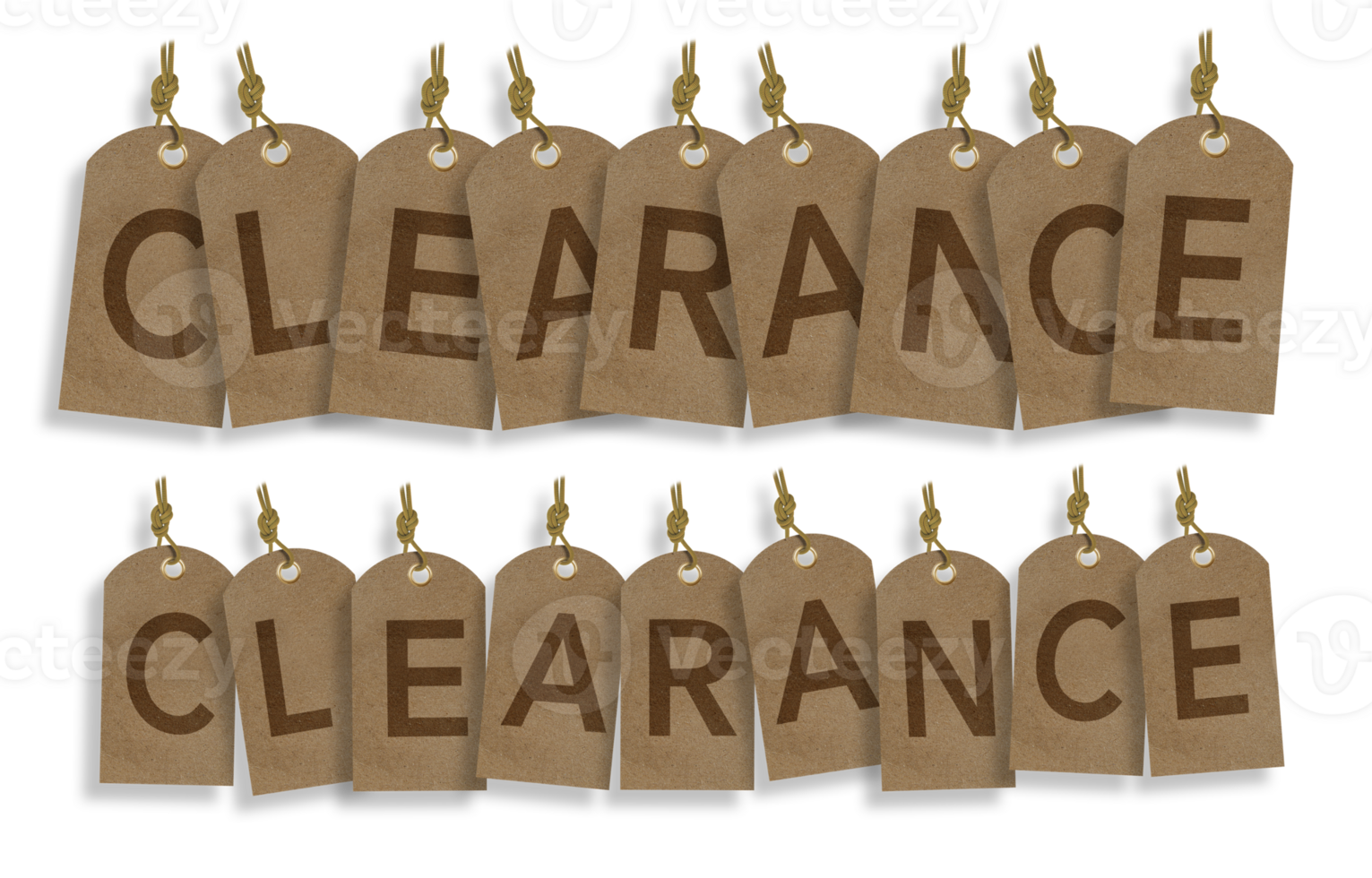 Clearance Sale PNG Paper Tags Isolated Graphic 25276023 PNG