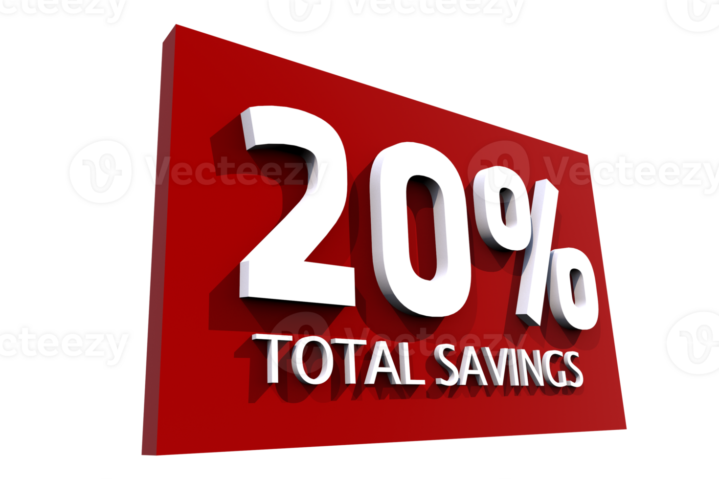 20 Percent Saving 25276075 PNG