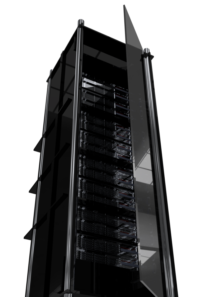 Elegant Server Rack png