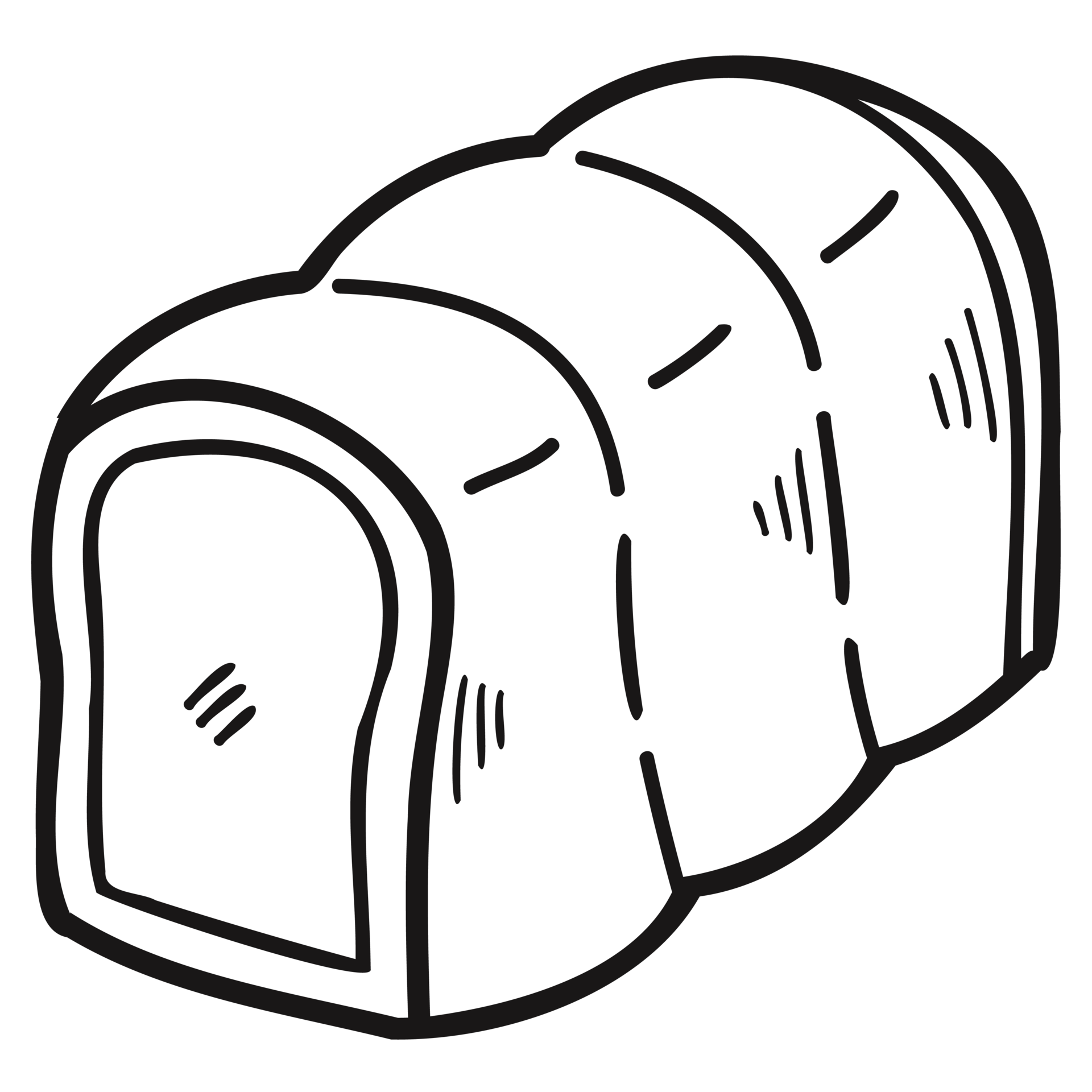isolate black and white bakery bread 25276802 PNG