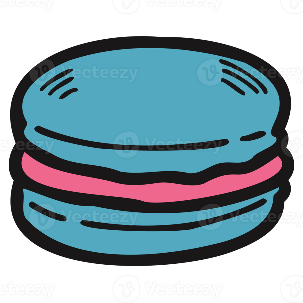 isolate bakery macaron png