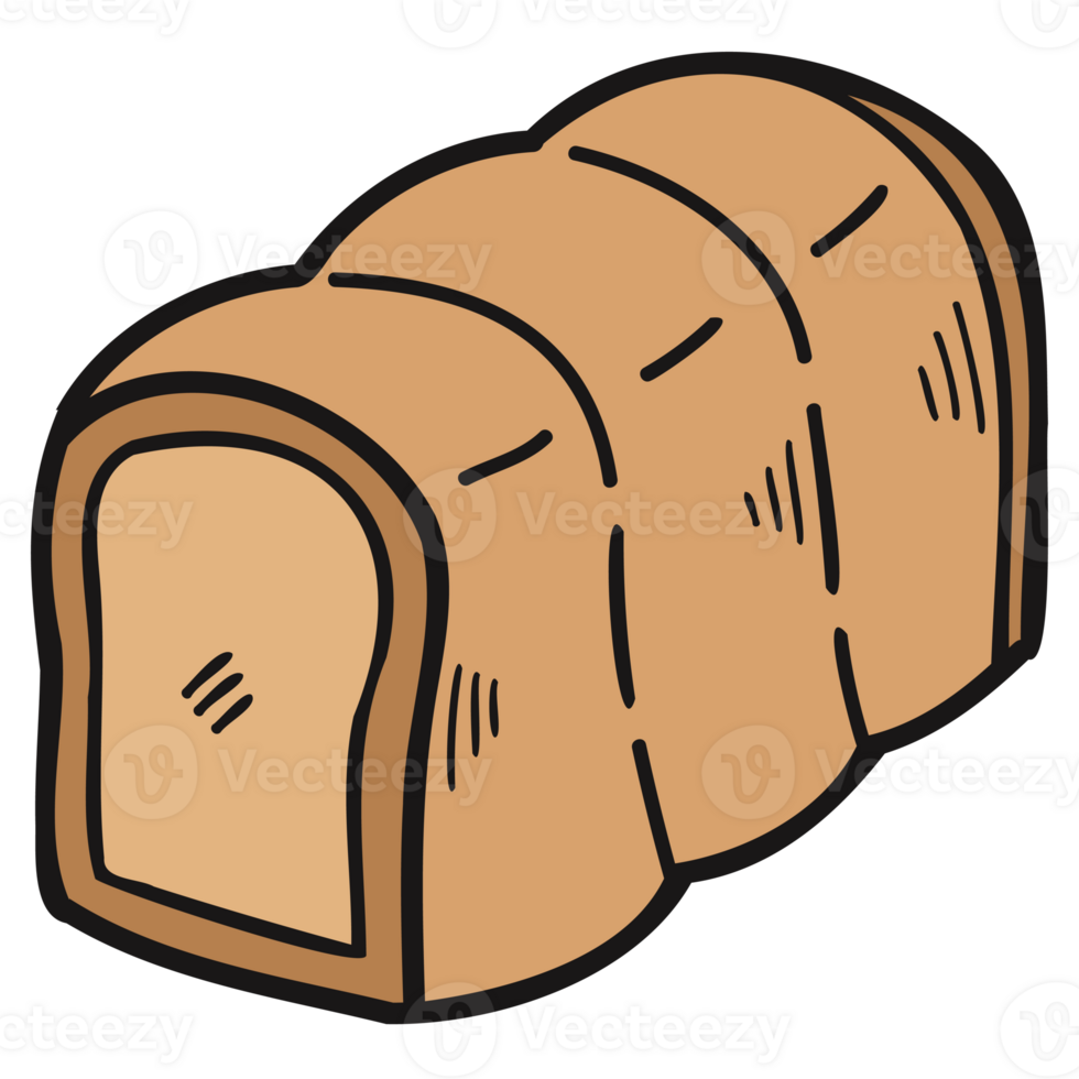 isolate bakery bread png