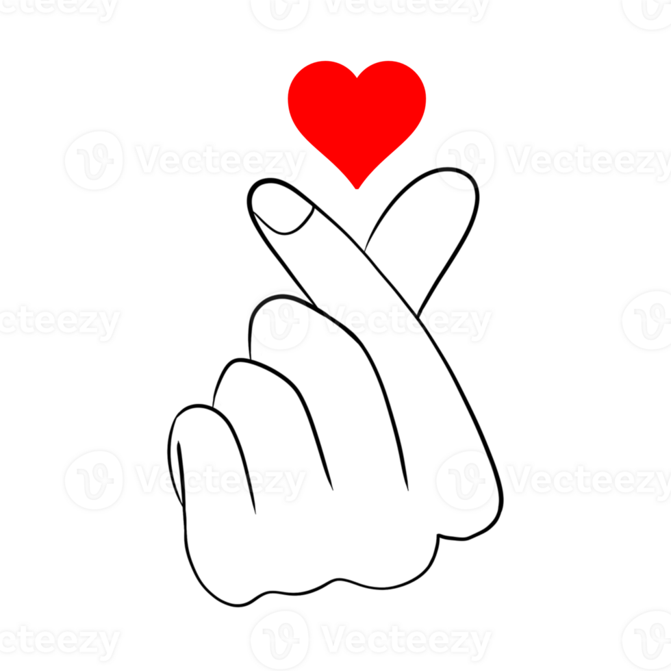 Mini heart for you png