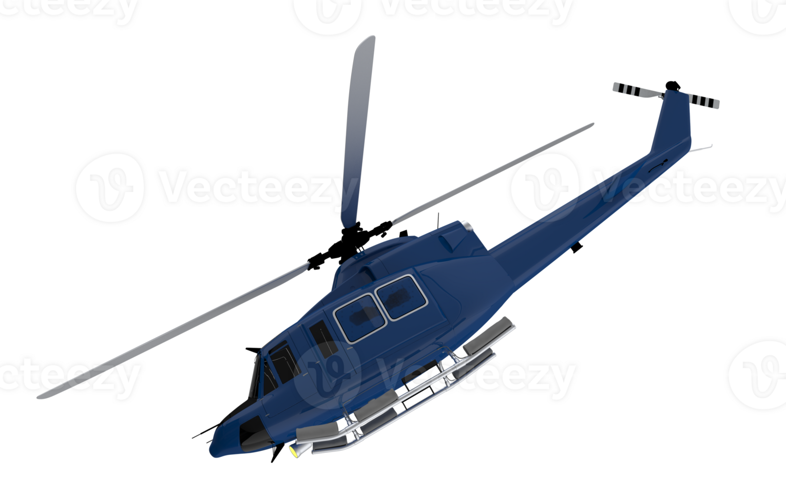 Blau modern Hubschrauber png