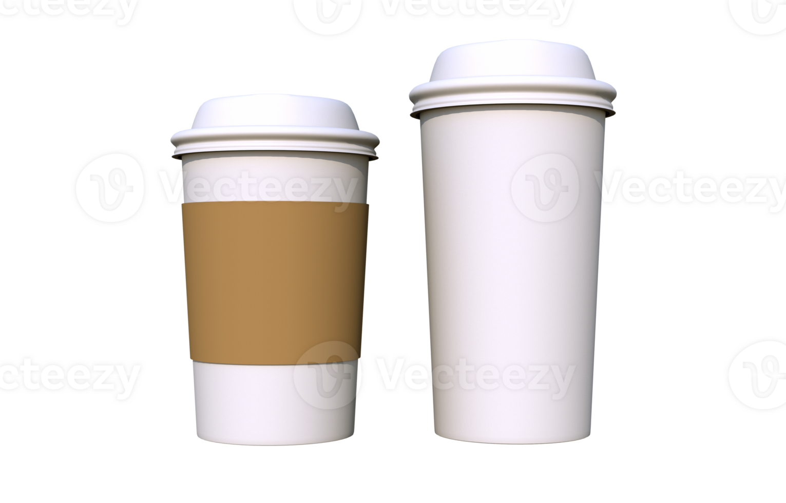 Due plastica caffè tazze png