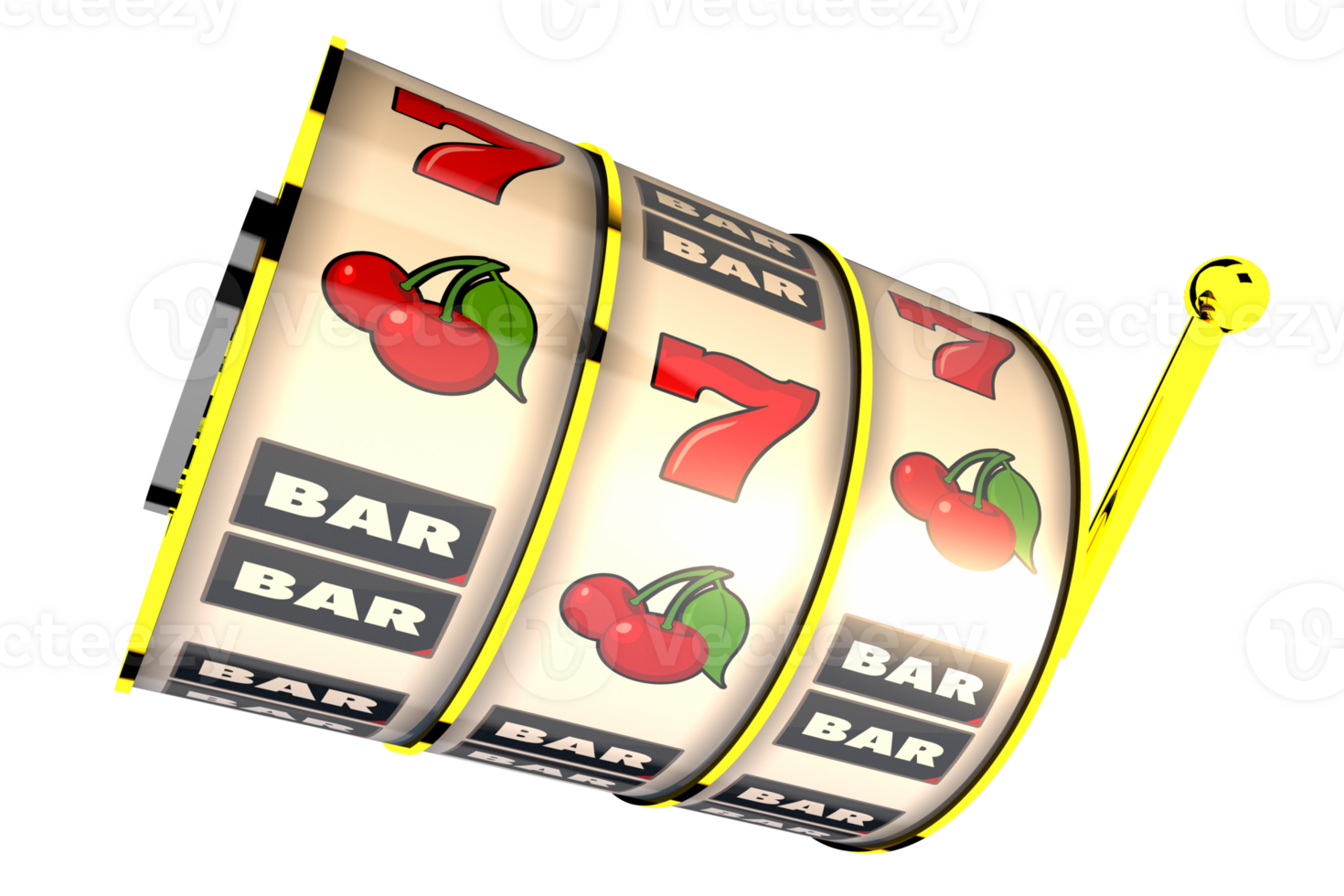 sleuf fruit machine trommel 3d illustratie png