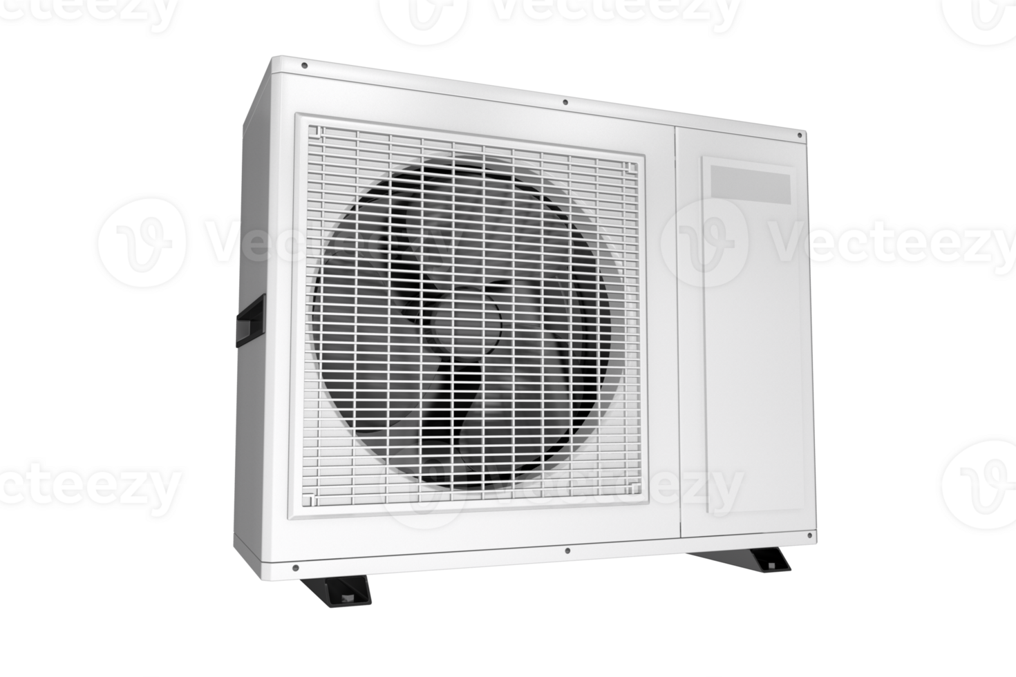 Air Condition Unit 3D PNG Illustration