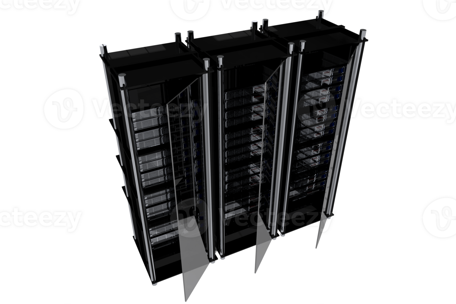 Hosting Server Racks png