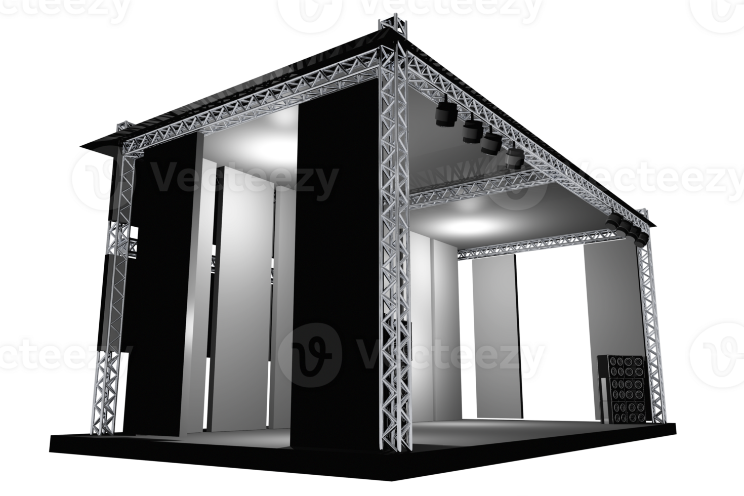 Stage Illustration PNG Object