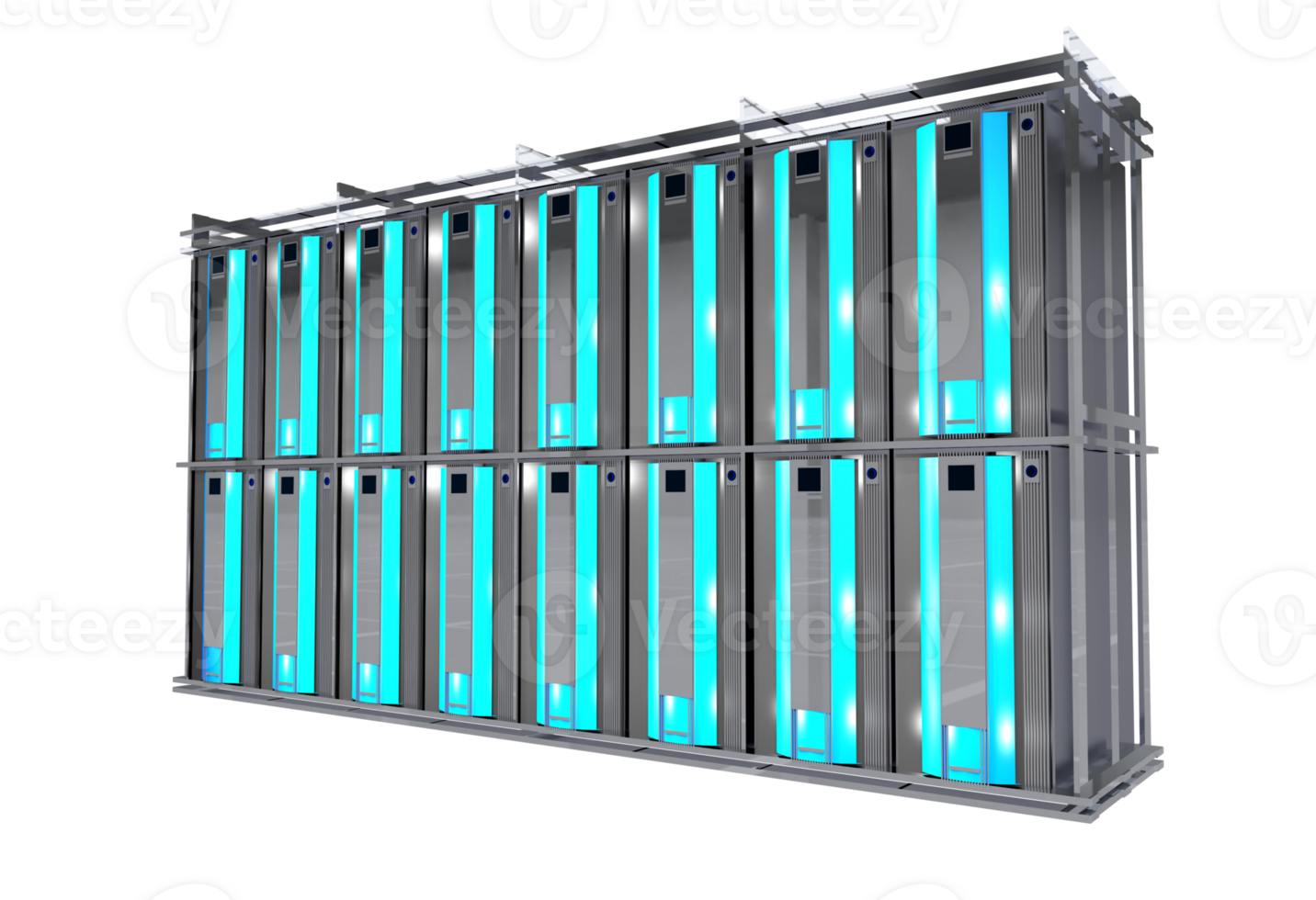 Server Machines PNG Graphic