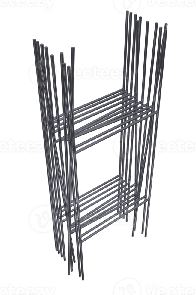 Metal Sign Stakes png