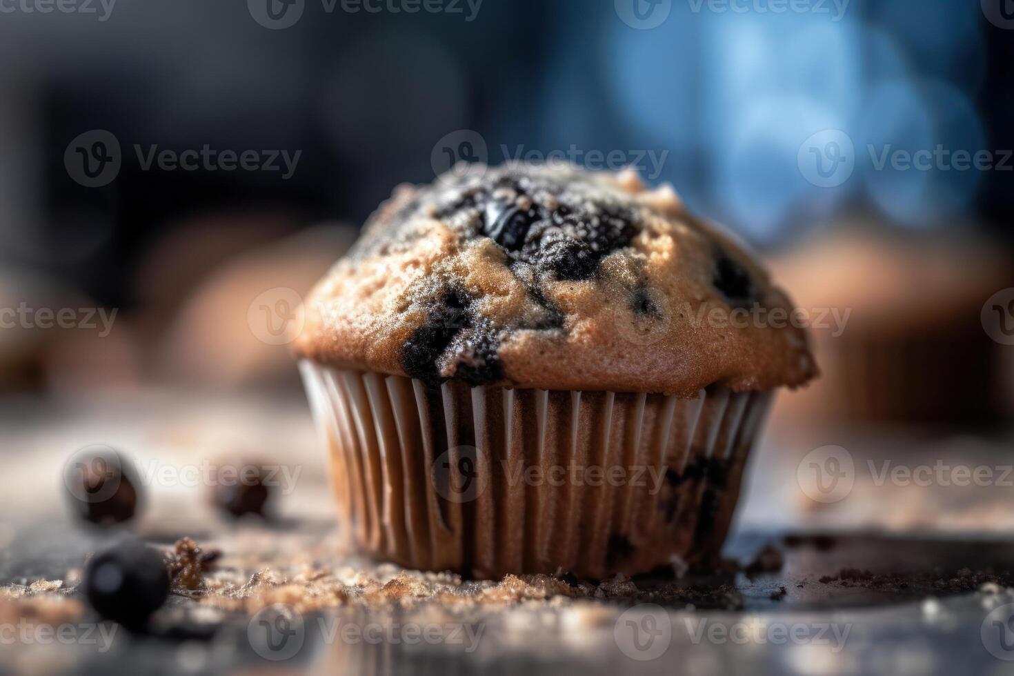 stock photo of a muffin Editorial food photography