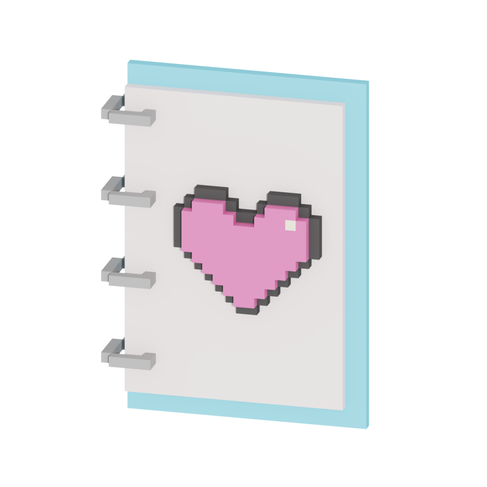 3d icon valentine day illustration concept icon render png