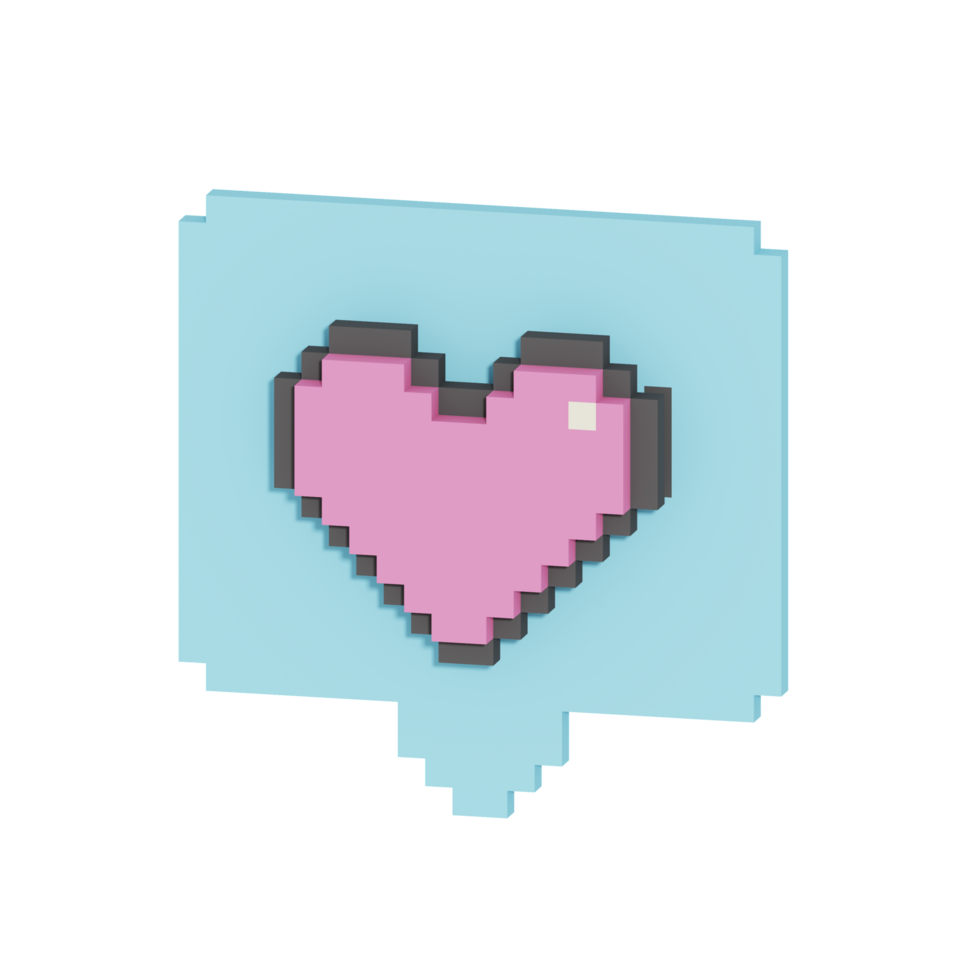 3d icon valentine day illustration concept icon render png