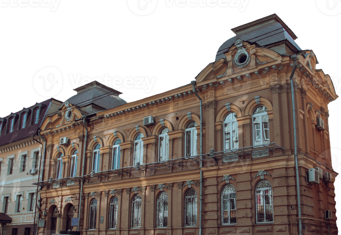 City center building with panoramic windows photo, Kharkiv, Ukraine. png