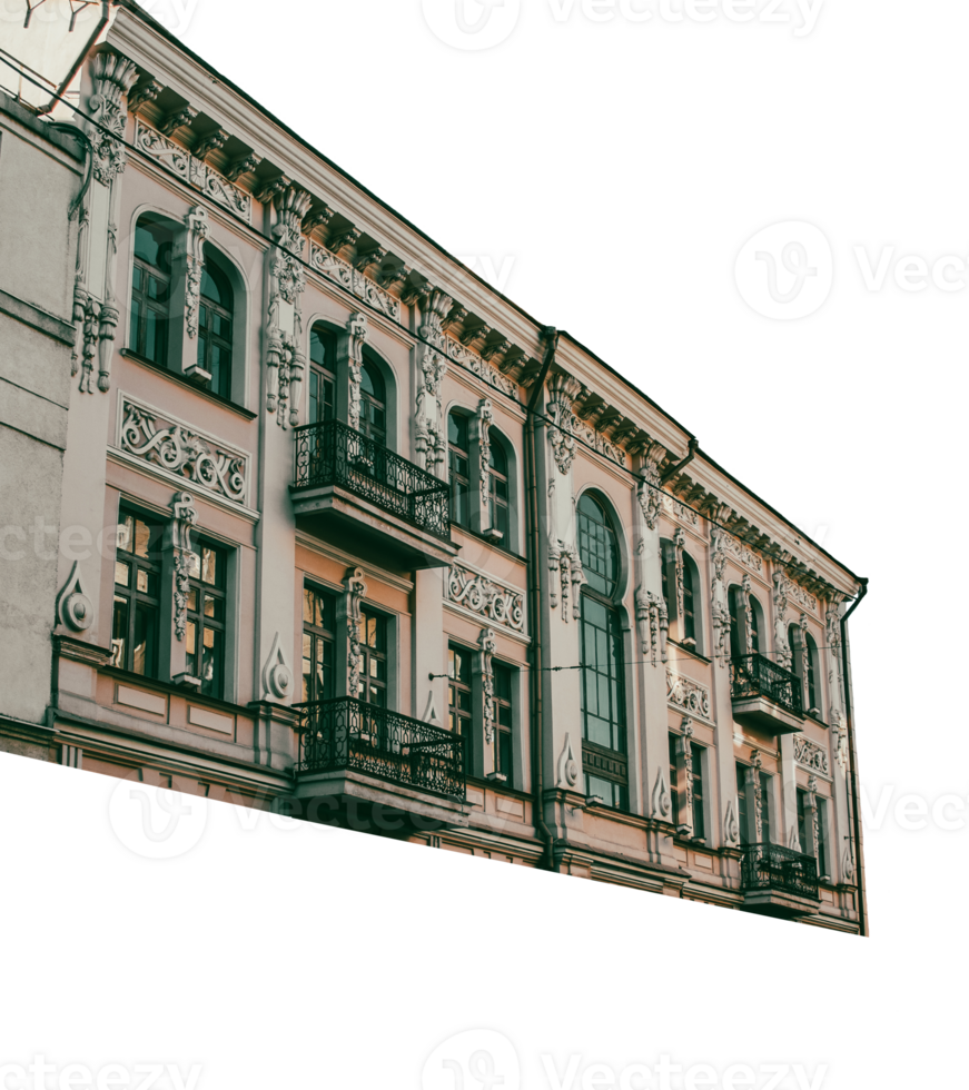City center building with panoramic windows photo, Kharkiv, Ukraine. png