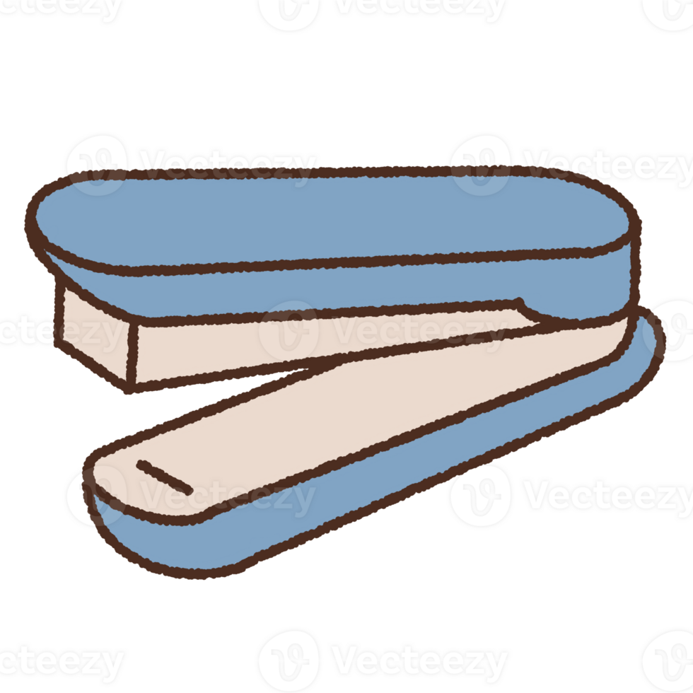Office stationery paper stapler png