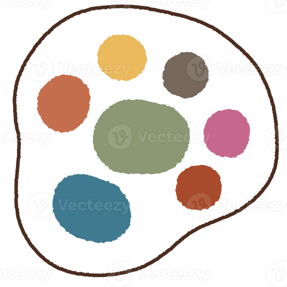 Office stationery color png