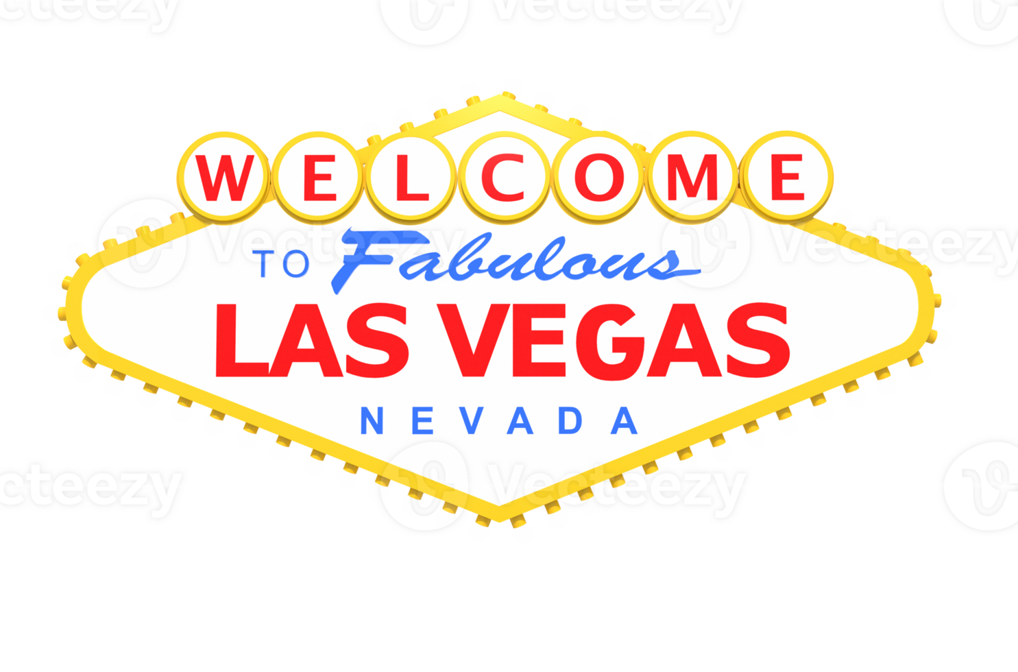 las vegas Bienvenido firmar transparente png