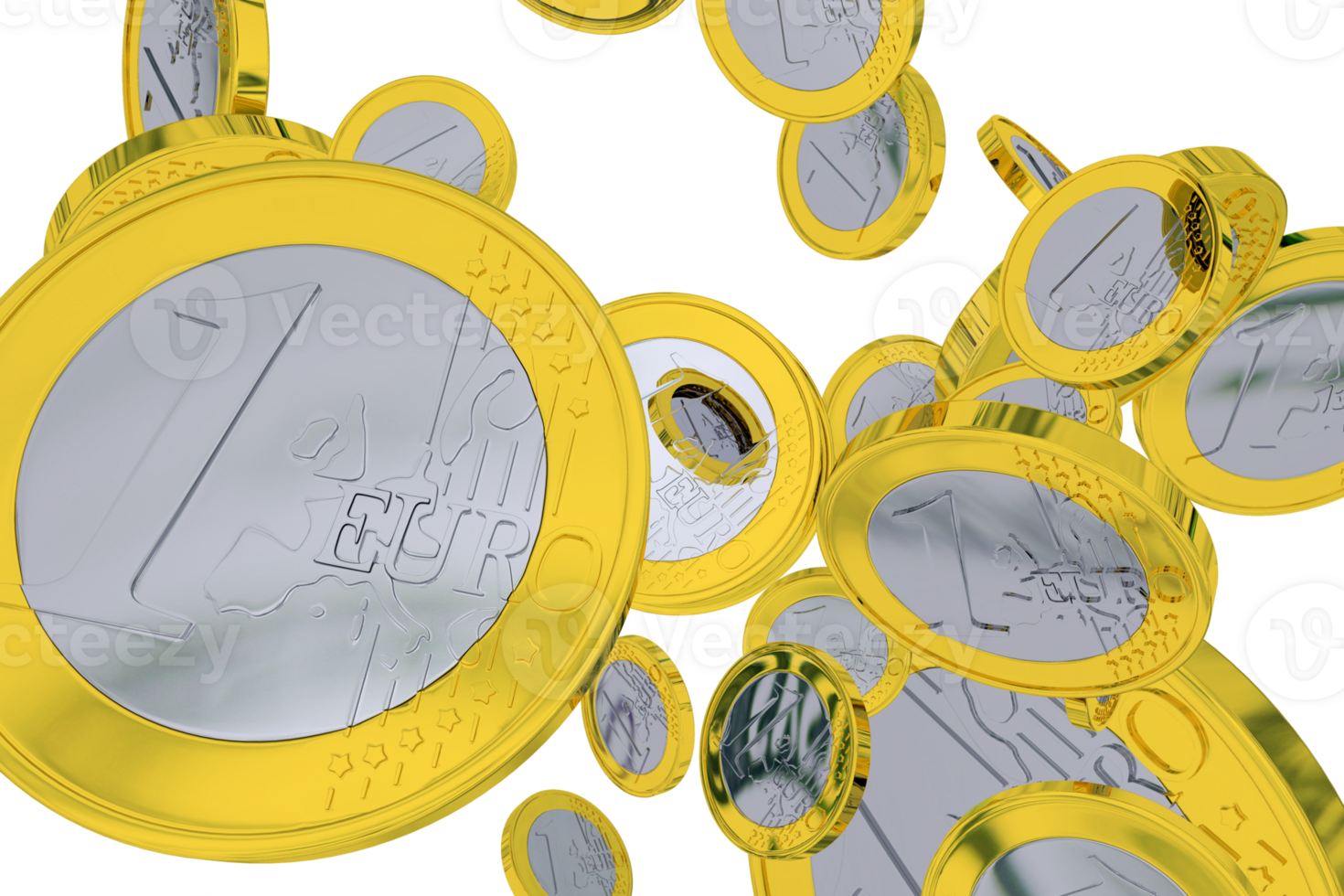 Falling Euro Coins 25278237 PNG falling-euro-coins-25278237-png