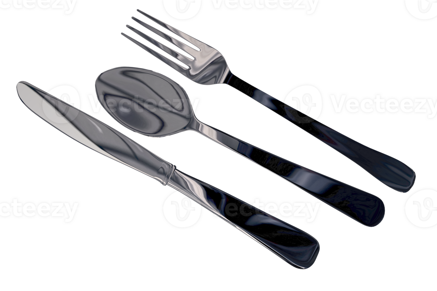 Complete Silverware PNG Object