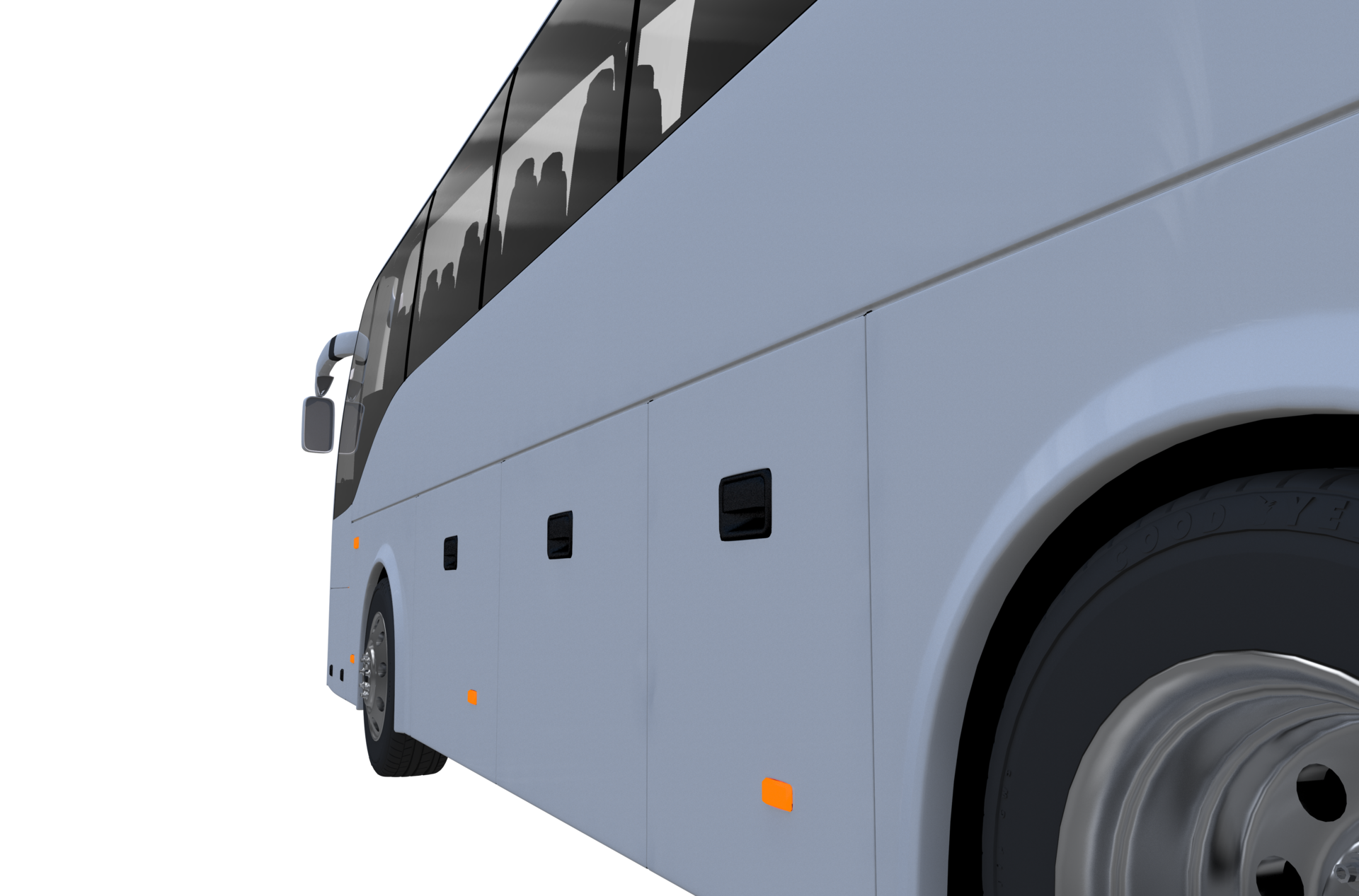 Bus Side Closeup PNG 25278291 PNG