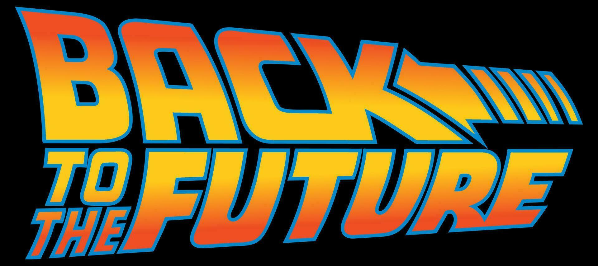 back to the future logo vector