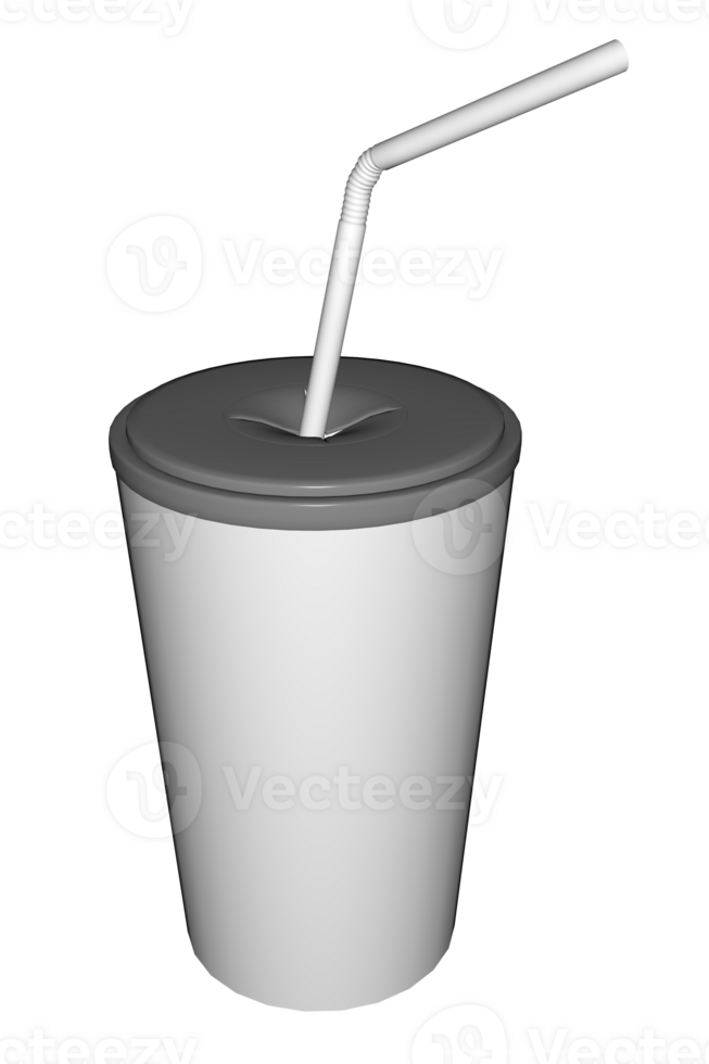 White Soda Cup png