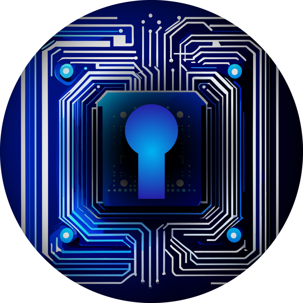 Modern Technology Lock Cybersecurity Crop-out Icon png