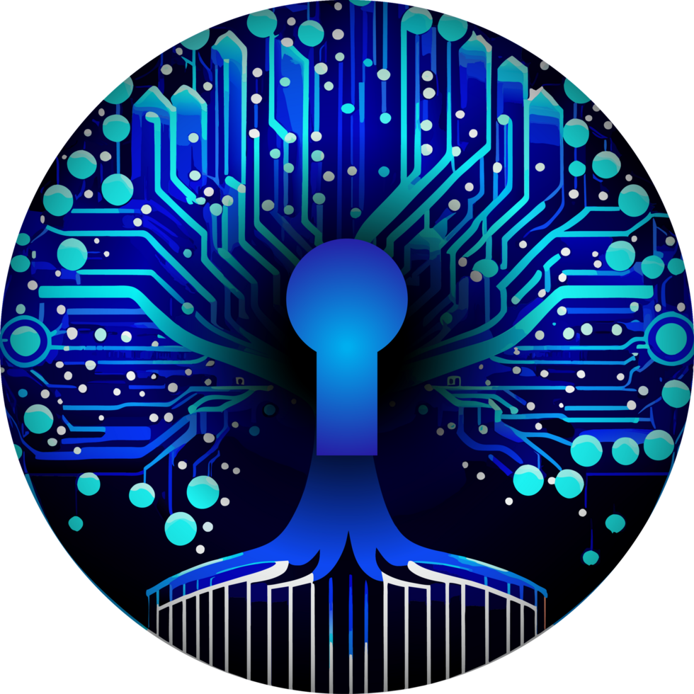 Modern Technology Lock Cybersecurity Crop-out Icon png