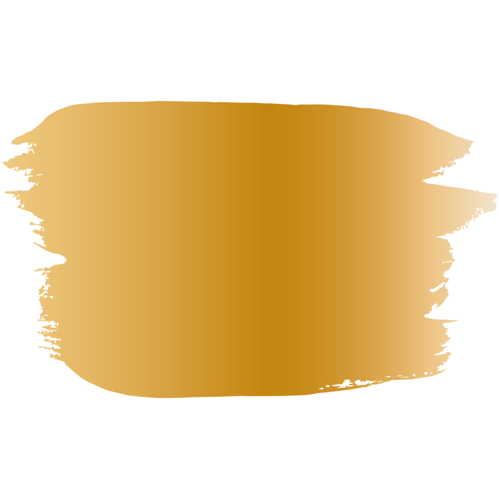 Abstract gradient golden background. Brush stroke. Place for text png