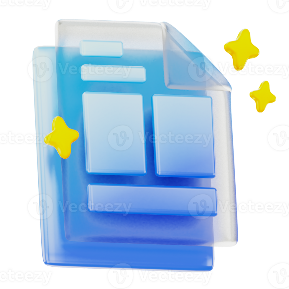 File 3d User Interface Icon png