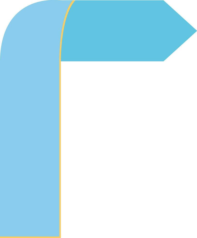 Arrow business infographic element. vector