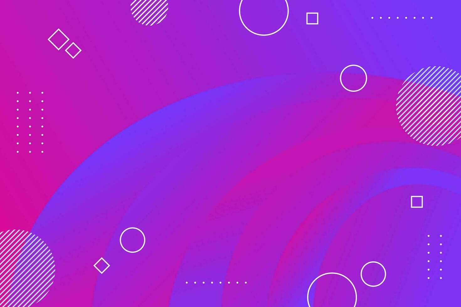 Purple gradient abstract geometric background vector