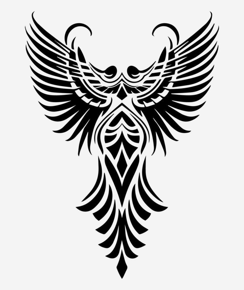 Majestic eagle logo design illustration capturing strength and freedom. Perfect for sports, aviation, and patriotic brands. Striking and impactful. vector