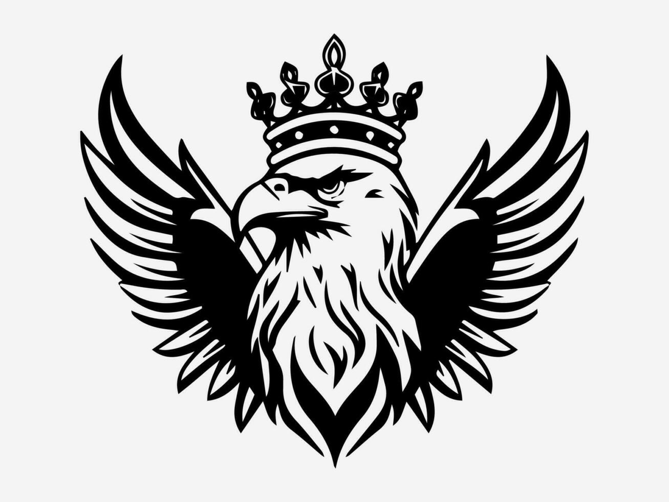 eagle logo design illustration vector