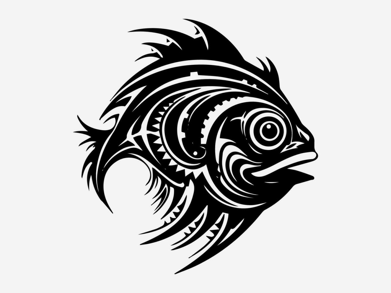 Details 84 tribal fish skeleton tattoos latest  incdgdbentre