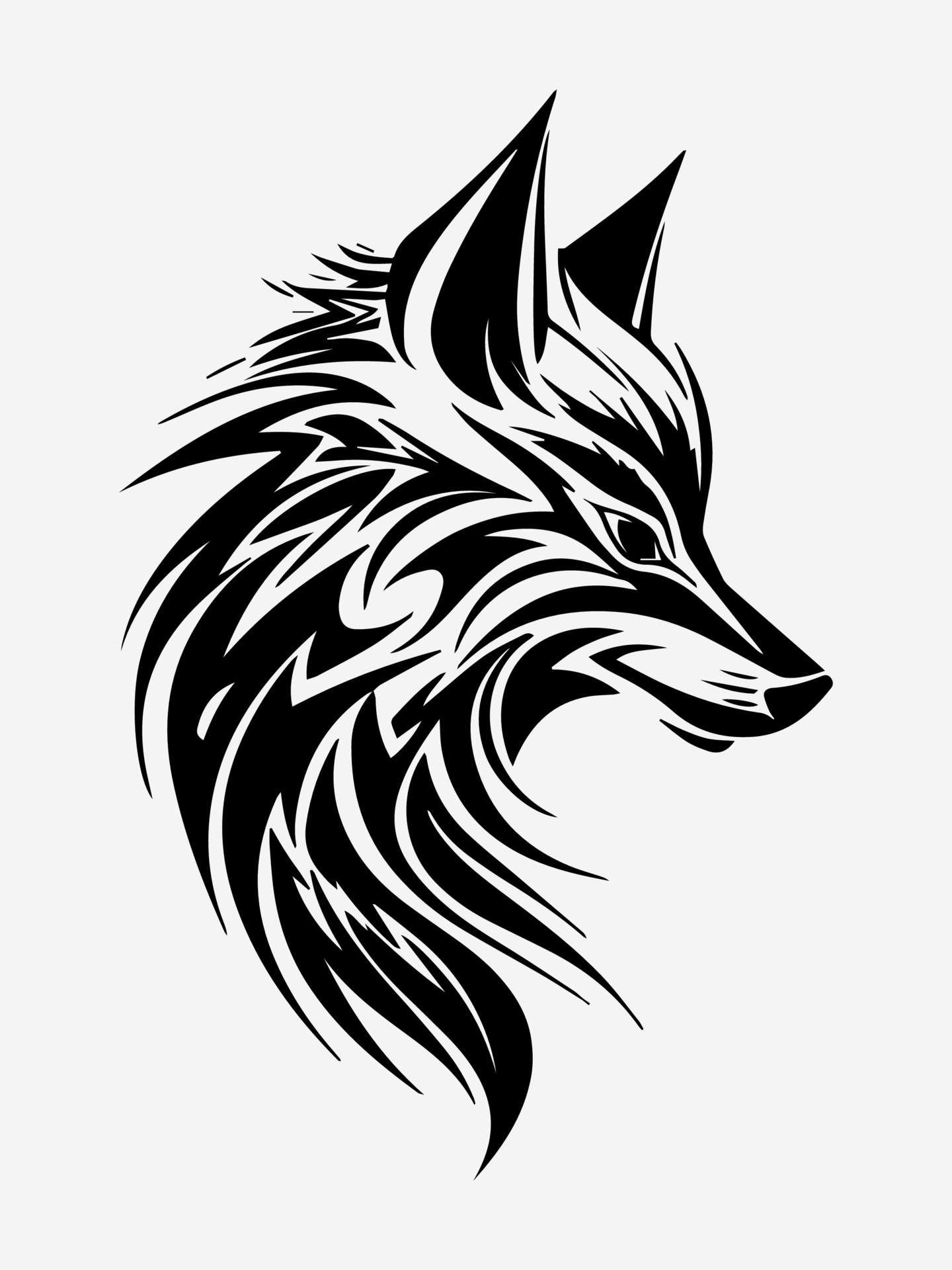 5,219 Head Tattoo Tribal Wolf Images, Stock Photos & Vectors | Shutterstock