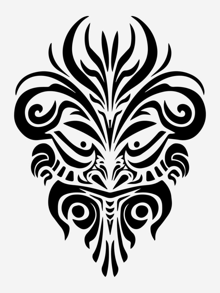tribal tattoo design element vector