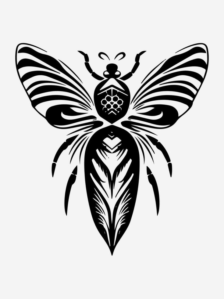 Animal tribal tattoo design element vector
