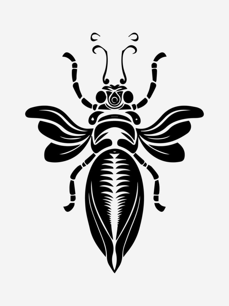Animal tribal tattoo design element vector