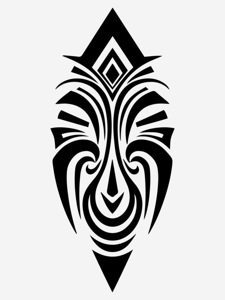 tribal tattoo design element vector