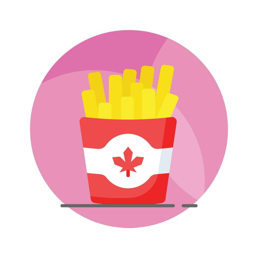 Yummy french fries vector design in modern style, ready to use icon