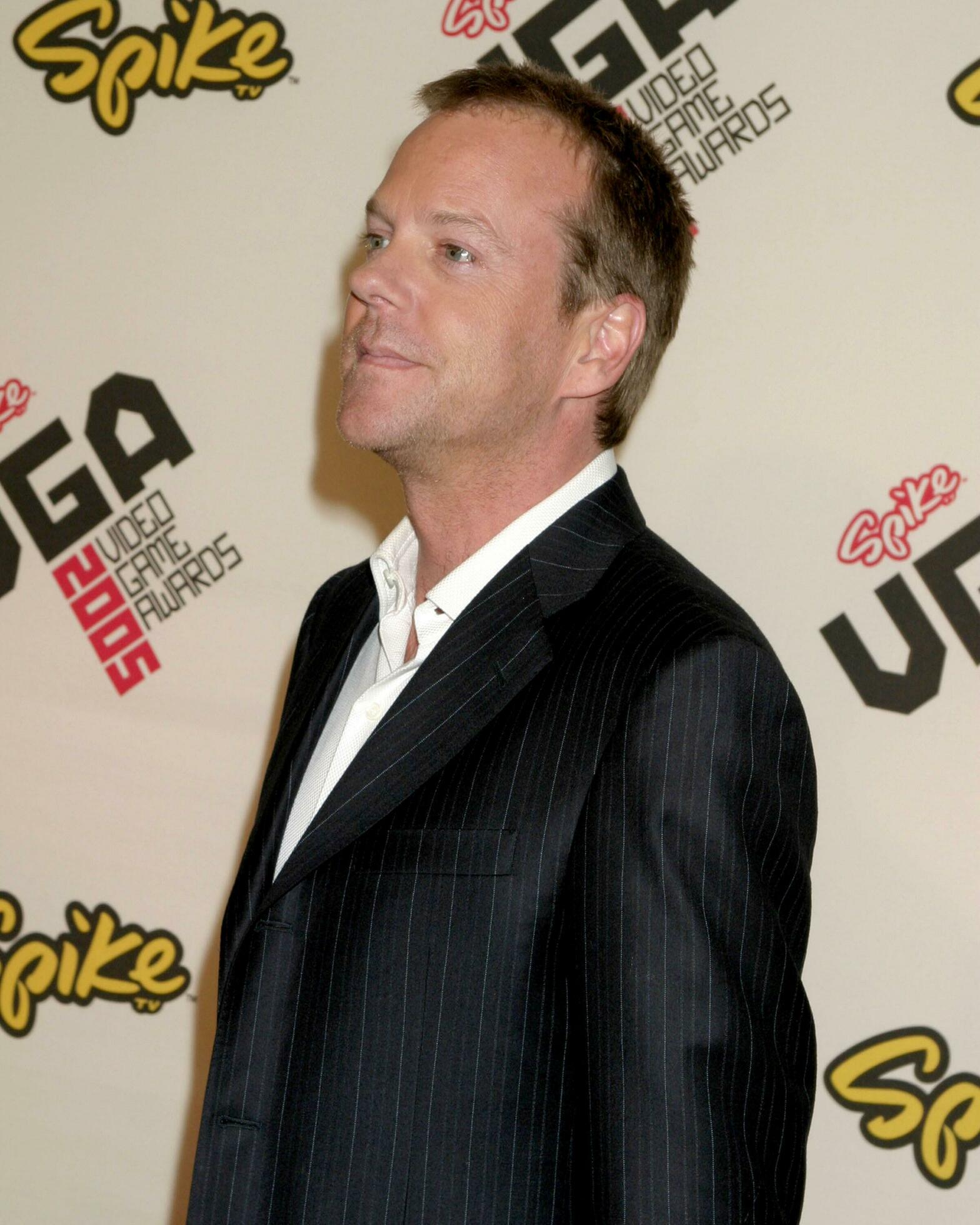 Kiefer Sutherland Spike TV Video Game Awards 2005 Gibson Ampitheater Los Angeles CA November 18