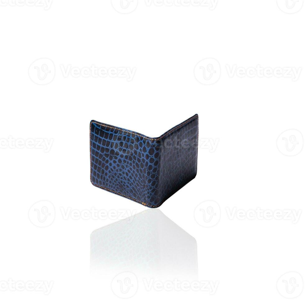 Men's wallet leather textured photo